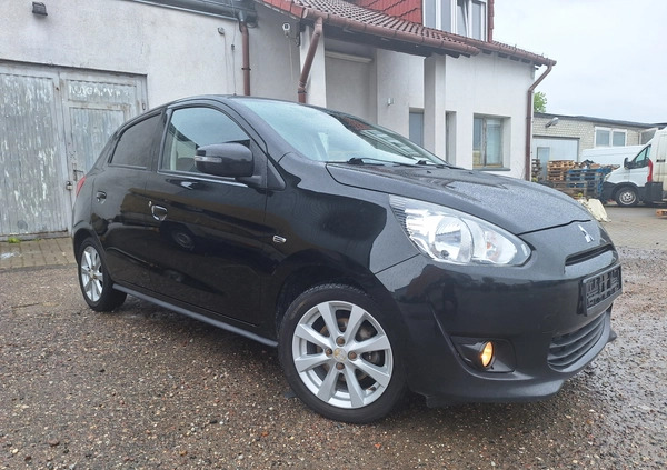 Mitsubishi Space Star cena 19900 przebieg: 199000, rok produkcji 2015 z Obrzycko małe 67
